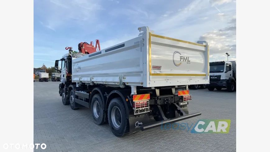 MAN TGS 35.440 8x4 440 KM Wywrotka KH-Kipper z Żurawiem FASSI F275A.0.26 - 4