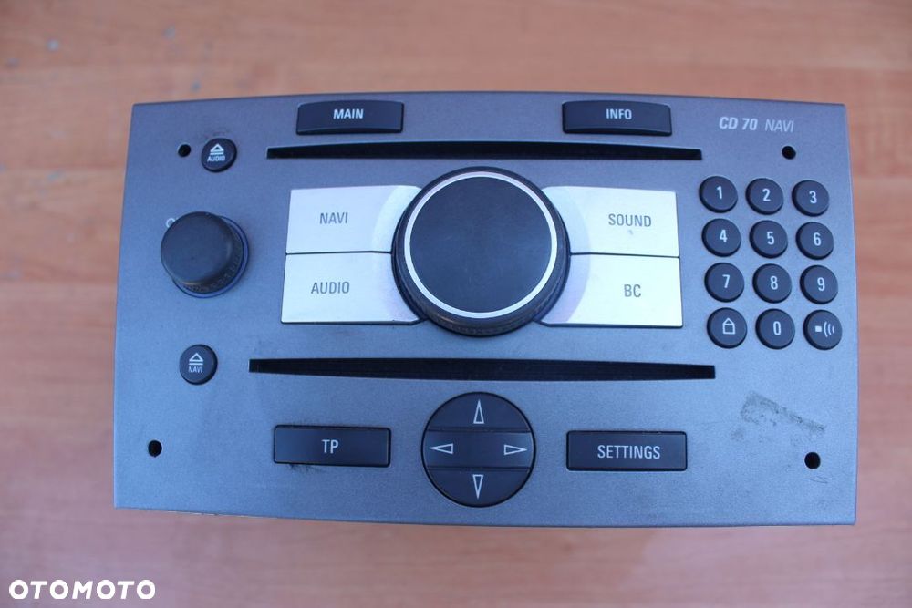 RADIO NAWIGACJA CD 70 NAVI OPEL VECTRA C SIGNUM - 2