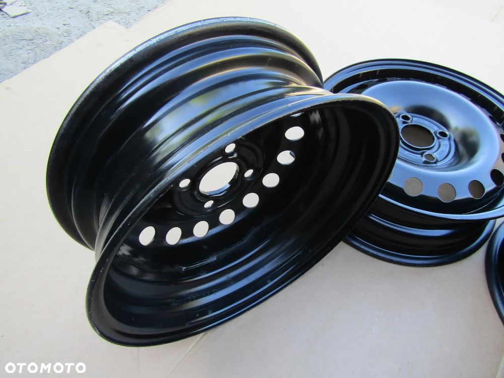 4x Felgi Stalowe 14 VW UP Skoda Citigo Seat Mii 5 j 4x100 ET35 piasta 57,1 mm  / ORYGINALNE - 13