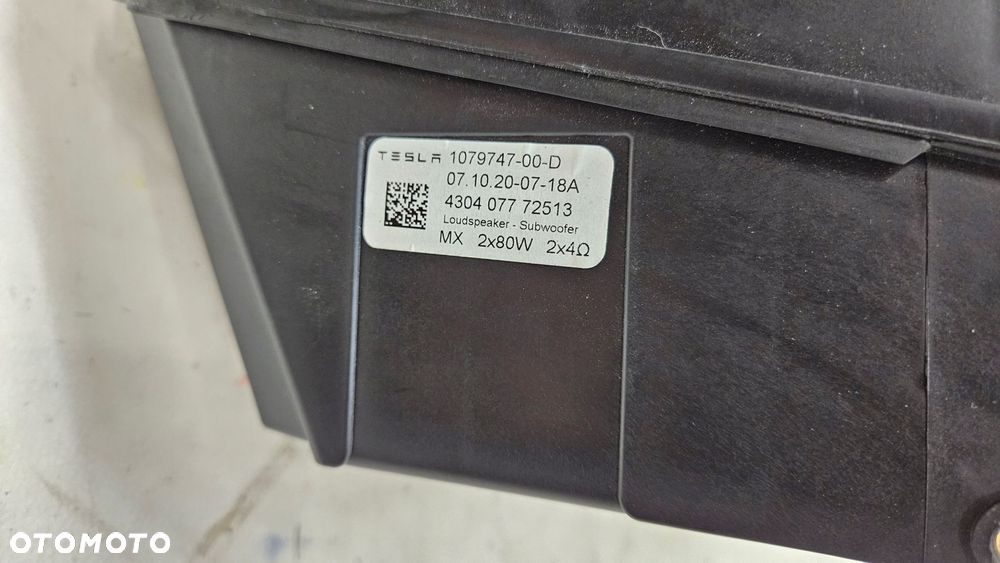 głośnik subwoofer tesla model 3 1079747-00-d - 10