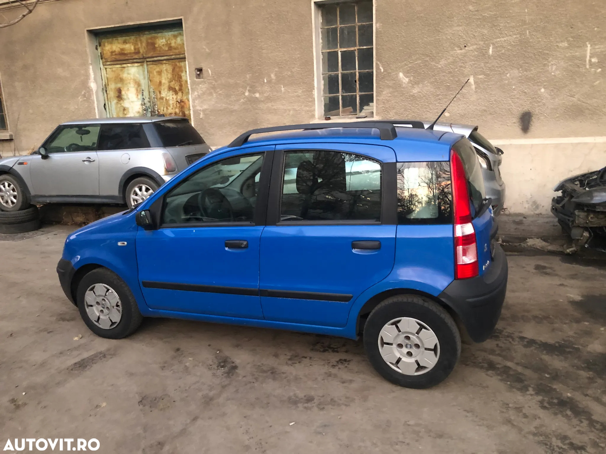 Dezmembrez Fiat Panda albastru benzina 2007 - 3