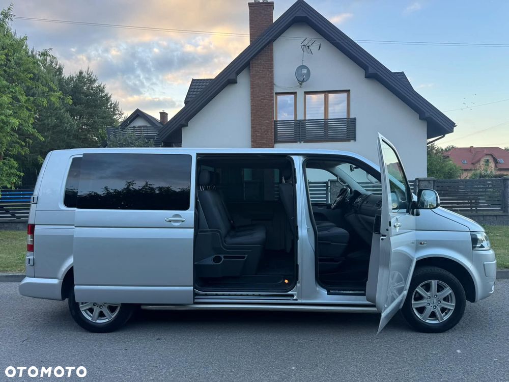 Volkswagen TRANSPORTER T5 L2H1 LIFT DŁUGI Klima Navi Dubel Kabina Brygadówka Pdc Rury Hak Serwis - 17