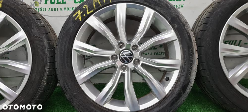 VW T-Roc 215/50/R18  FELGI KOŁA ALUFELGI  2GA601025D (L, AB) 7Jx18 ET45 5x112 2020r - 4