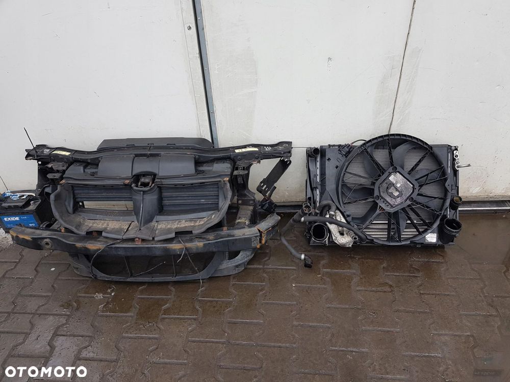 BMW 3 E92 E93 3.0 D PAS PRZEDNI CHŁODNICE WENTYLATOR AUTOMAT - 7