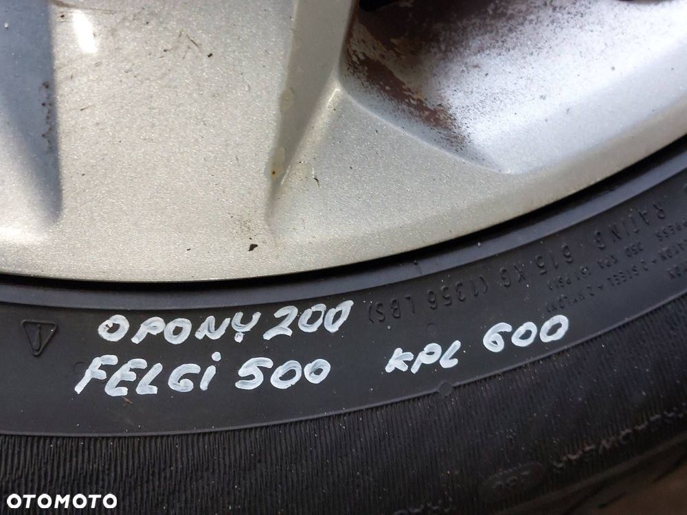 FELGI STALOWE 4 SZT + KOŁPAKI 5x110 6,5Jx16 ET39 FI65,1 ASTRA ZAFIRA - 7