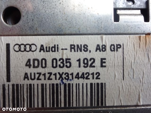 Radio CD DVD NAVI Audi A8 D2 4D0 035 192E - 3