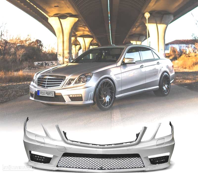 PARA-CHOQUES FRONTAL MERCEDES CLASE E W212 09-13 LOOK AMG - 1