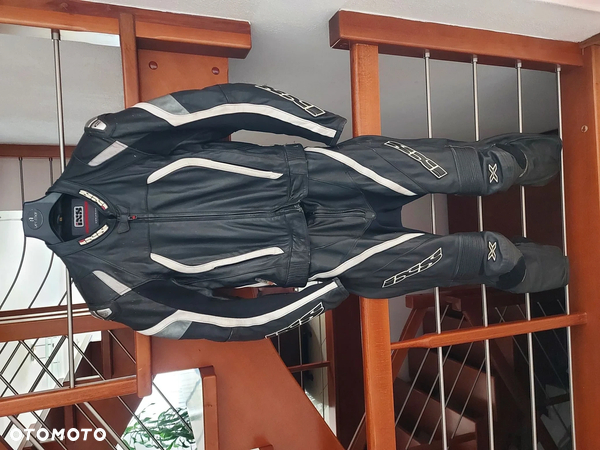 KOMBINEZON MOTOCYKLOWY IXS SKÓRA DWUCZĘŚCIOWY r1 cbr gsxr yzf gsx zxr zx6 zx10 cbf fz
