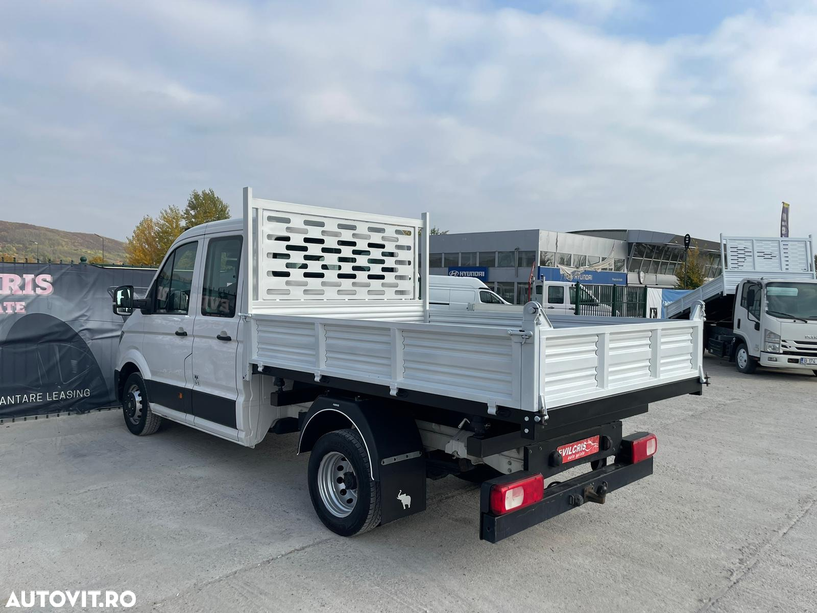 Volkswagen Crafter DOKA 6 LOCURI BASCULABIL AXA DUBLA SPATE - 11