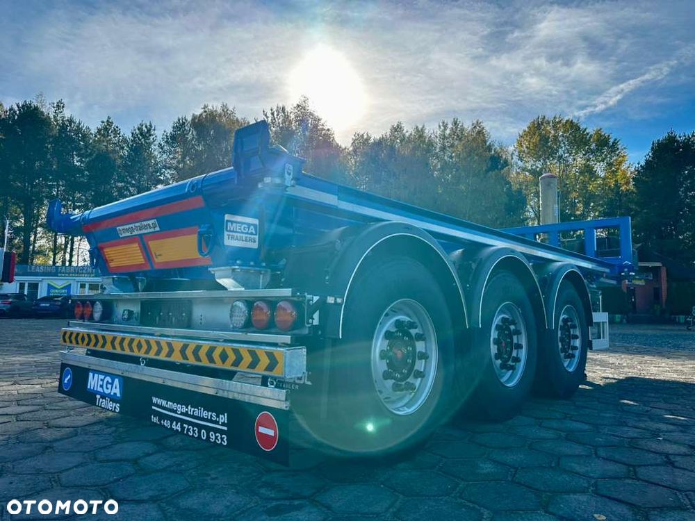 Inny MEGA TRAILERS - naczepa do przewozu kontenerów z wywrotem! z własną hydrauliką wywrotu! - 25