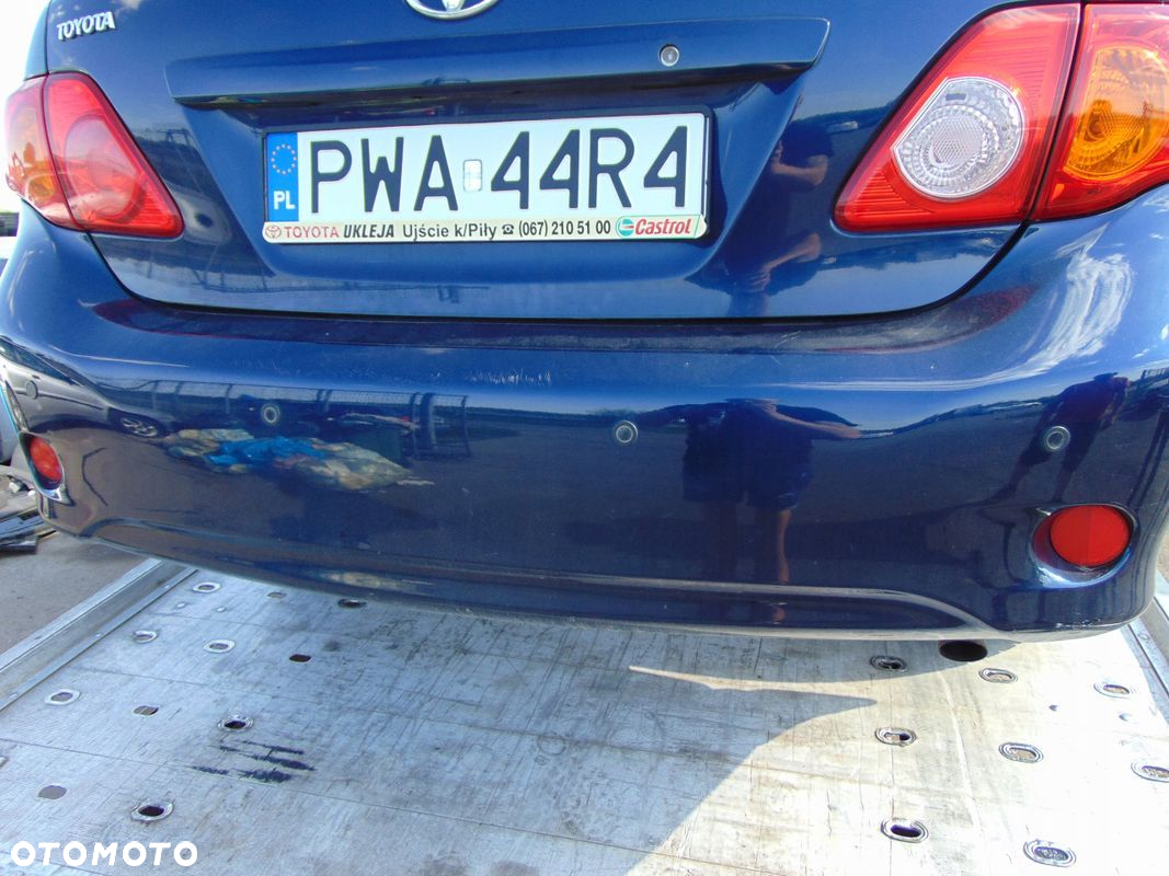 ZDERZAK TYŁ TYLNI TYLNY PDC TOYOTA COROLLA E15 8S6 - 3
