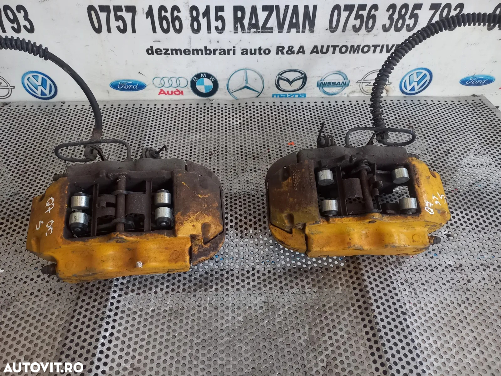 Etrieri Etrier Spate Audi Q7 4L Touareg Cu 4 Pistonase - 2