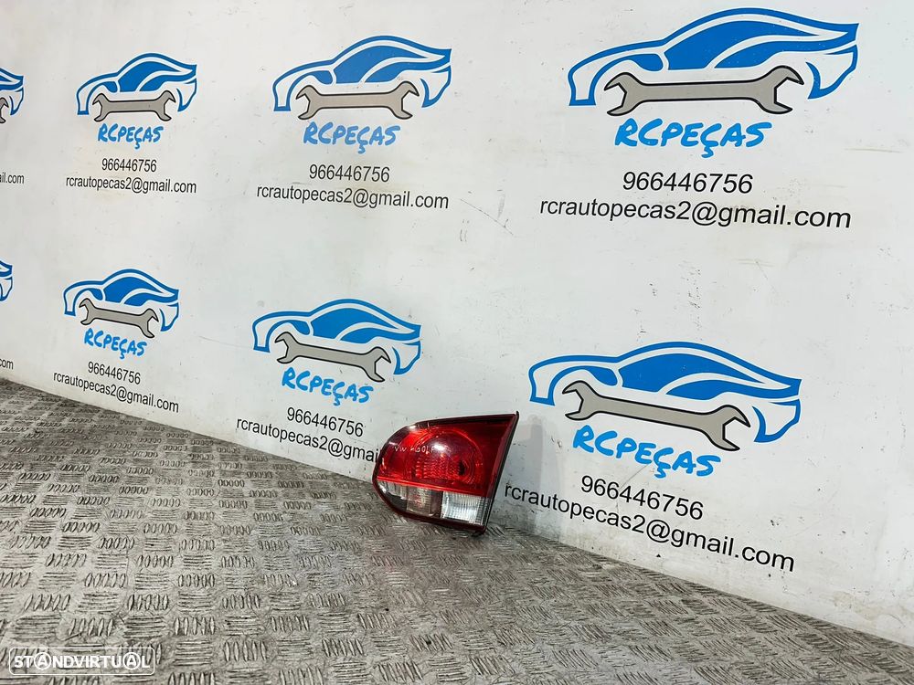 .Farolim Tras Traseiro Mala Original VW Volkswagen Golf 6 Mk6 VI 2006 - 2013 - 5