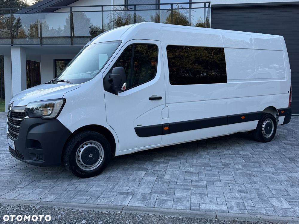 Renault Master L3H2 Brygadowy 7 osób / Zabudowa CarPol / Salon PL / Serwisowany / Zadbany od 1 właściciela / FV23% / - 15