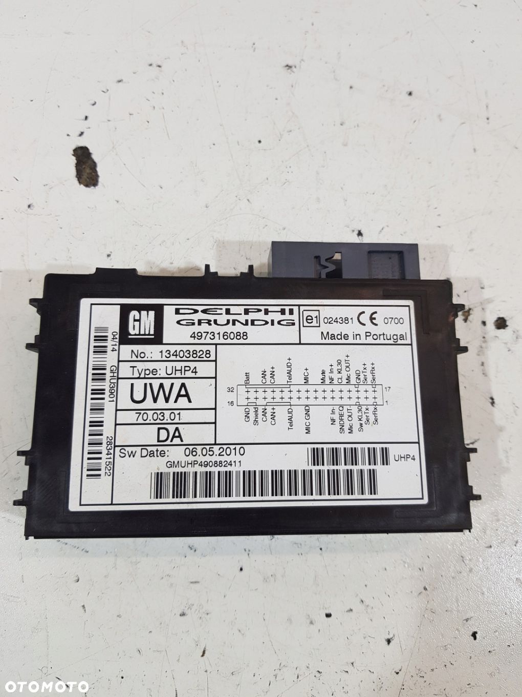 MODUŁ BLUETOOTH 13403828 OPEL ZAFIRA B ASTRA H EU - 1