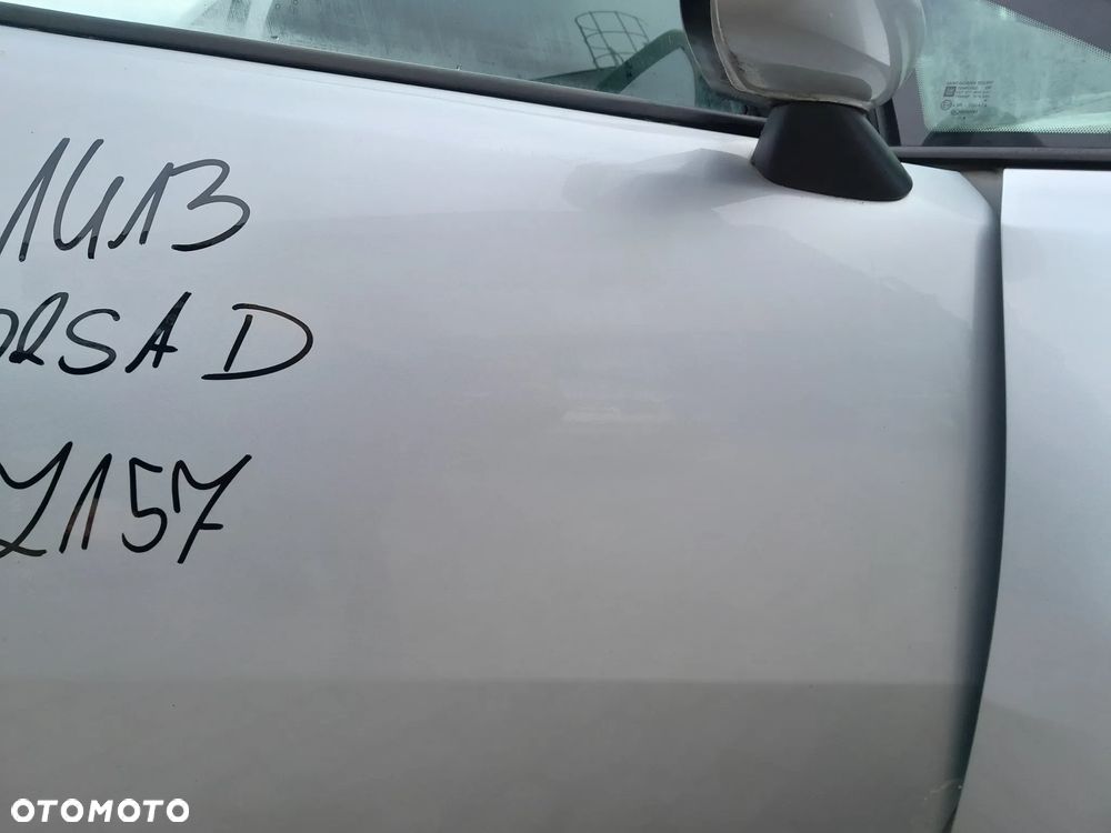 OPEL CORSA D DRZWI PRAWE PRZEDNIE PRAWY PRZÓD KOLOR: Z157 - 3
