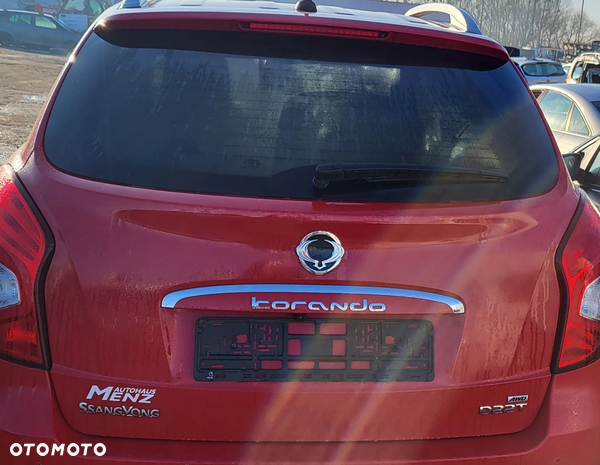 SSANGYONG KORANDO III 16r KLAPA TYLNA TYŁ GOŁA Z SZYBĄ RAM