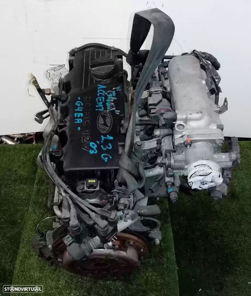 MOTOR COMPLETO HYUNDAI ACCENT II 2003 -G4EA - 3