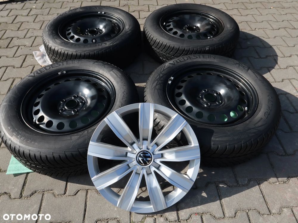 Felgi stalowe 17'' 5x112 Audi Skoda VW Seat + kołpaki - 2