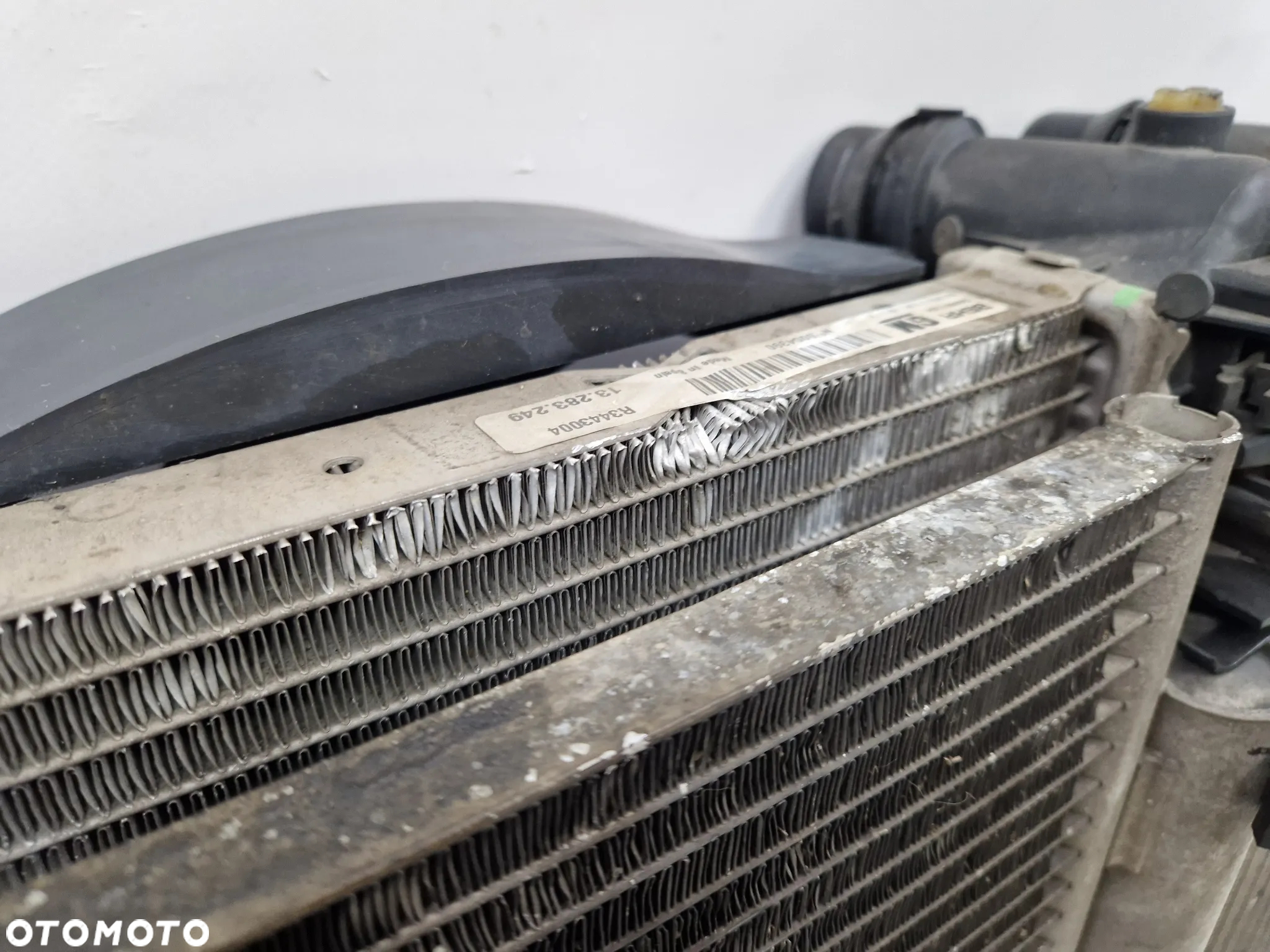 Chłodnica chłodnice intercooler wentylator komplet Opel Meriva B 1.3 CDTI 10-14 - 4