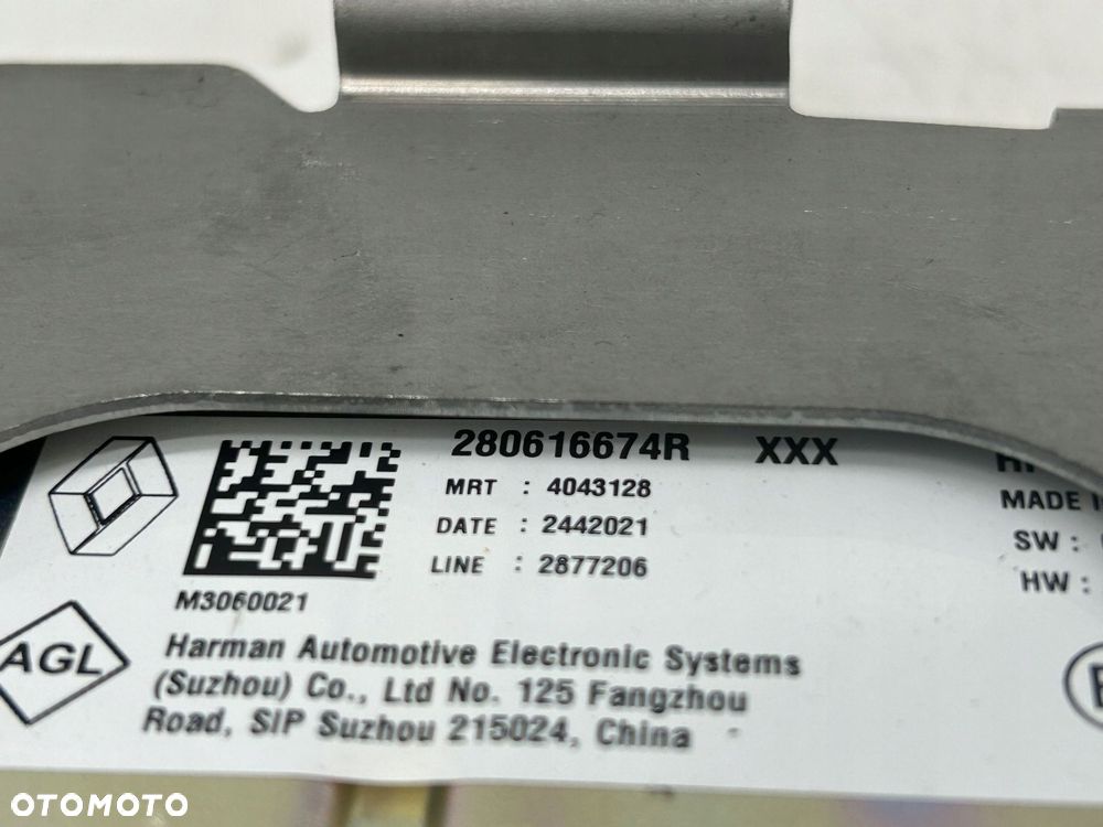 wzmacniacz audio renault megane e-tech 280616674r - 5