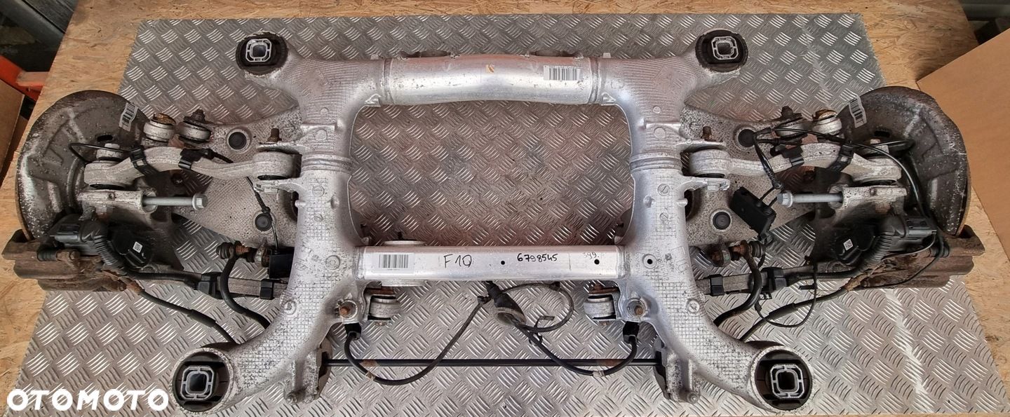 BMW F10 ZAWIESZENIE BELKA WÓZEK SANKI 6798545 - 1