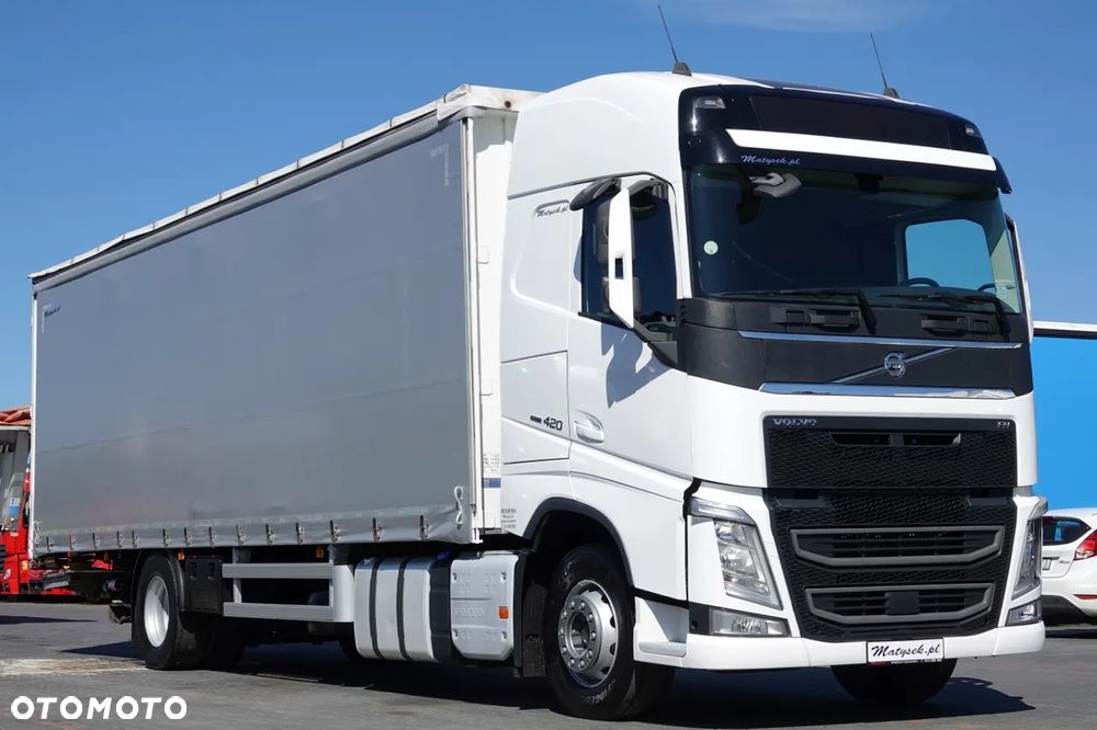 Volvo FH 420 / 4x2 / SOLÓWKA / FIRANKA 9.10 M / KLIMA POSTOJOWA / WINDA DHOLLANDIA 2000KG / PO KONTRAKCIE SERWISOWYM - 5