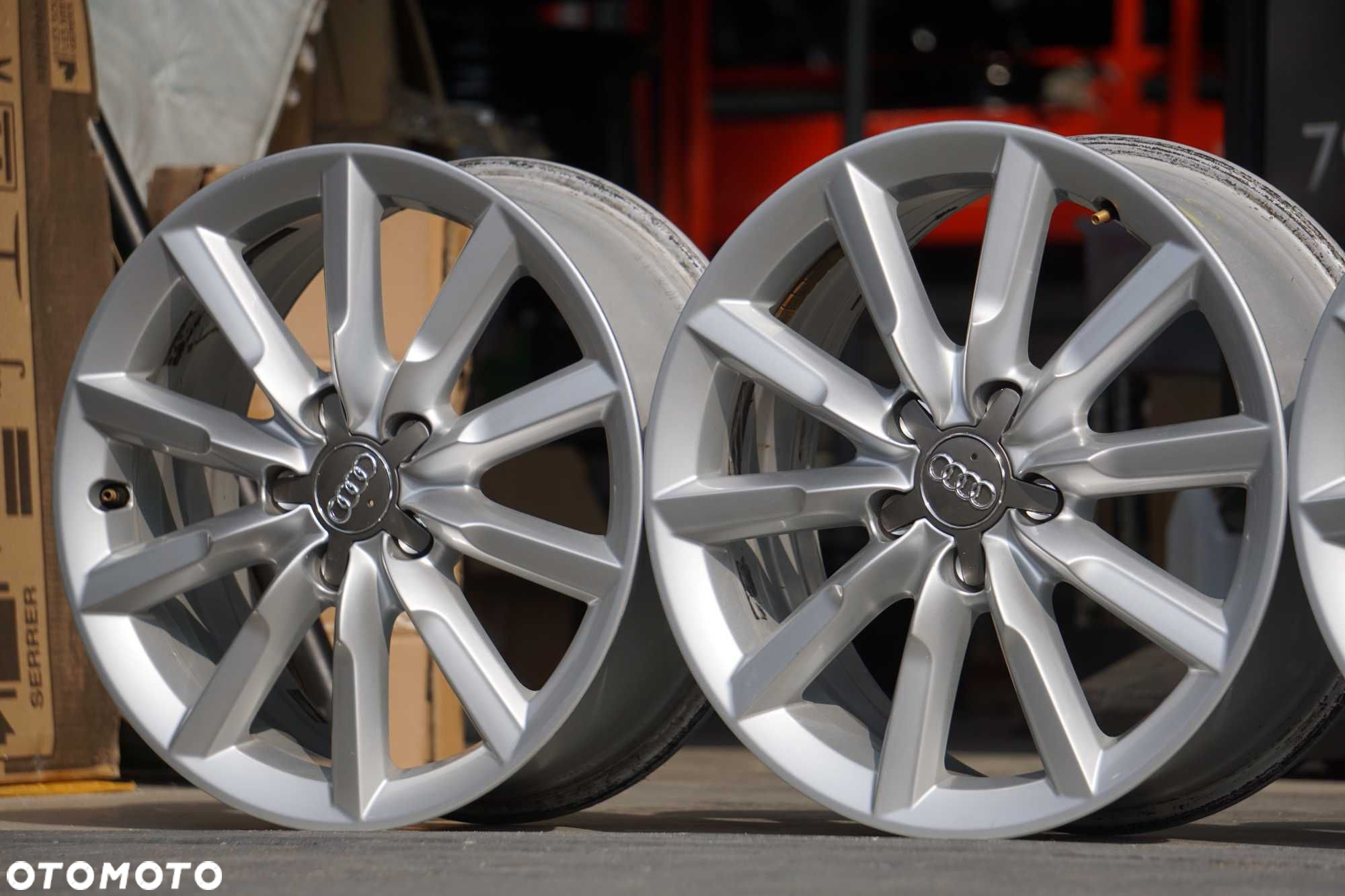 Alufelgi Audi 5x112 7Jx17 et43 cb57,1 w oryginale, duze dekle - 8