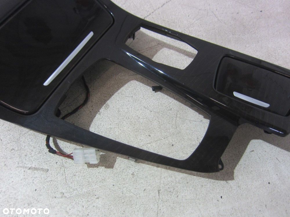 BMW F10 F11 528 DEKOR KONSOLI TUNELU DREWNO RAMKA 51169206389 9206389 - 7