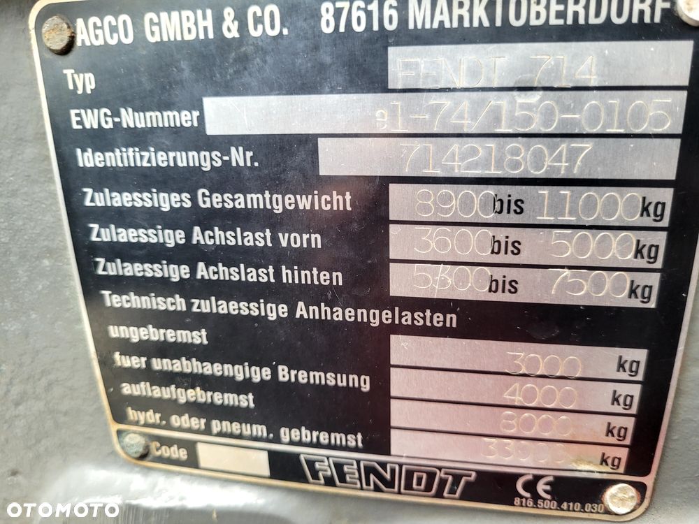 Fendt 714 Vario TMS - 25