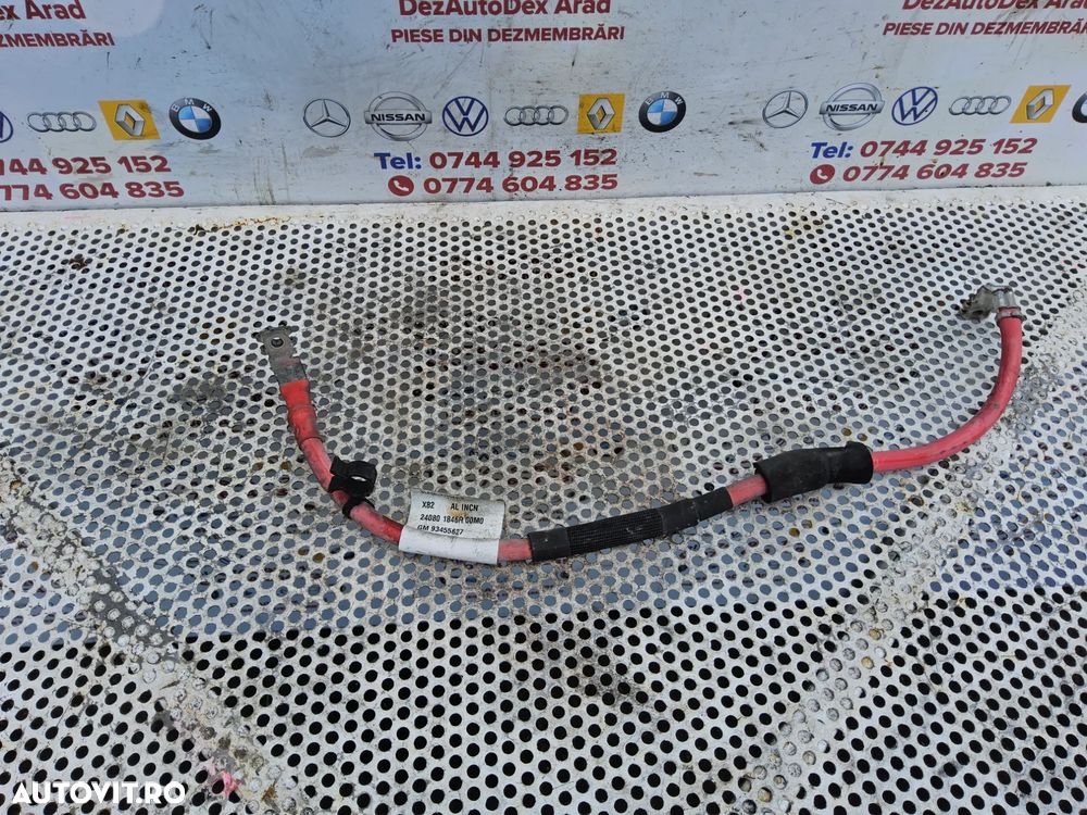 Cablu borna plus Renault Trafic 2014-2020 Opel Vivaro Nissan primastar nv300 cod 240801846r - 1
