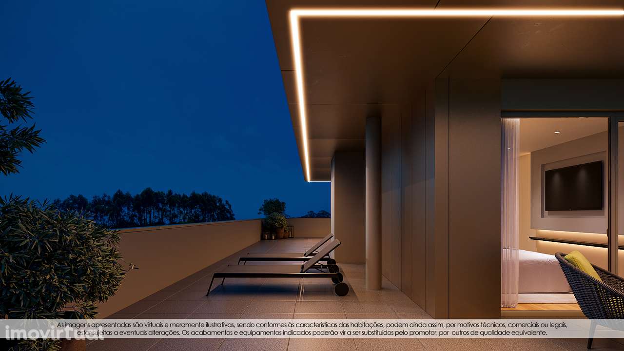 Penthouse T3 Arcozelo NOVO Com Terraço e 3 Frentes ao Intermaché - Grande imagem: 3/44