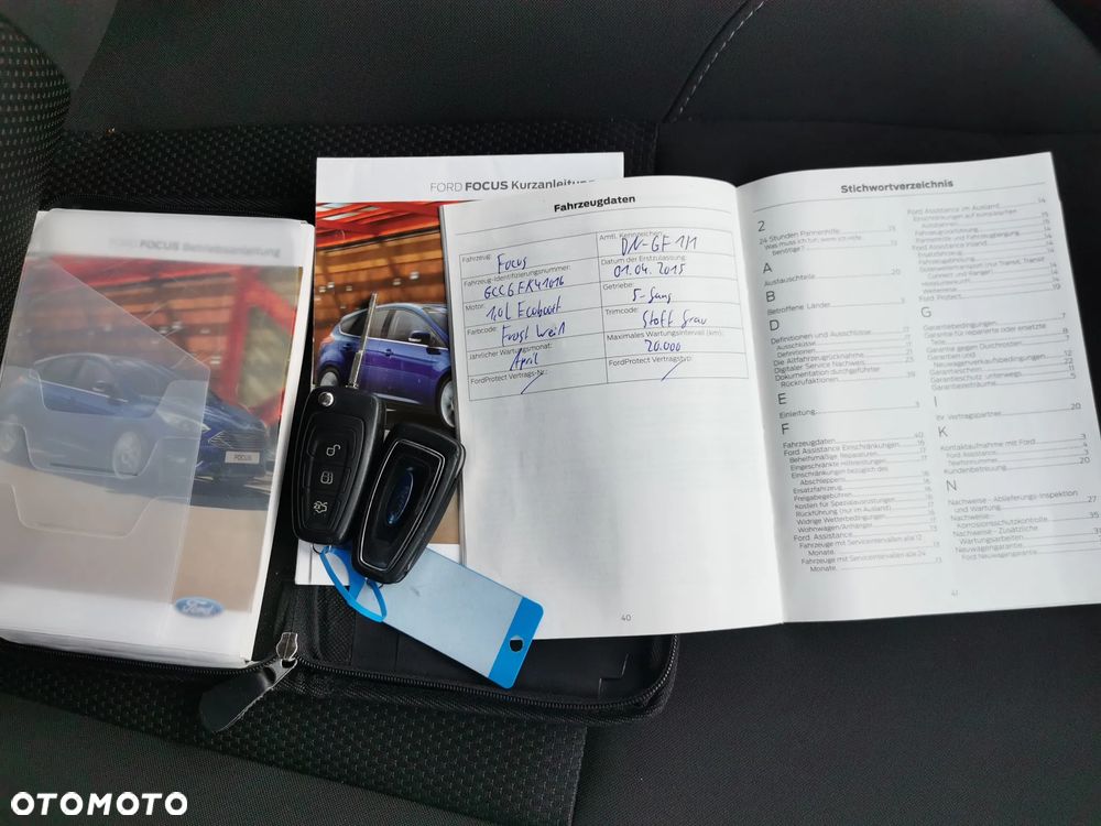 Ford Focus 1.0 EcoBoost 99g Trend Sport - 38