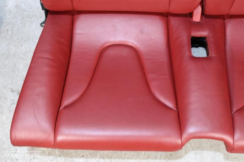 Conjunto De Bancos Audi Tt (8J3)  Bancos Audi Tt 8J Em Pele Vermelha - 9