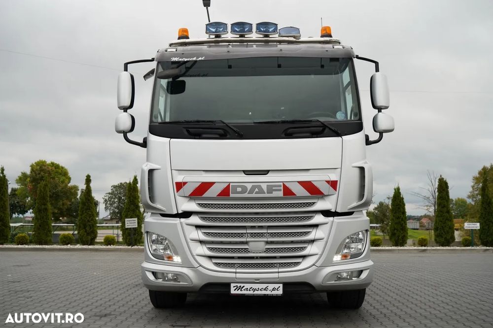 DAF CF 410 / 6x2 / DECKER / CONSTRUCȚII / EURO 6 / PUNTE RIDICATĂ - 8