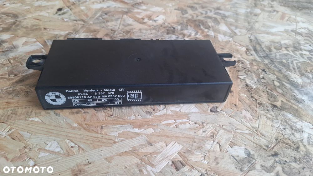 BMW E36 CABRIO STEROWNIK DACHU PÓŁAUTOMAT 8357679