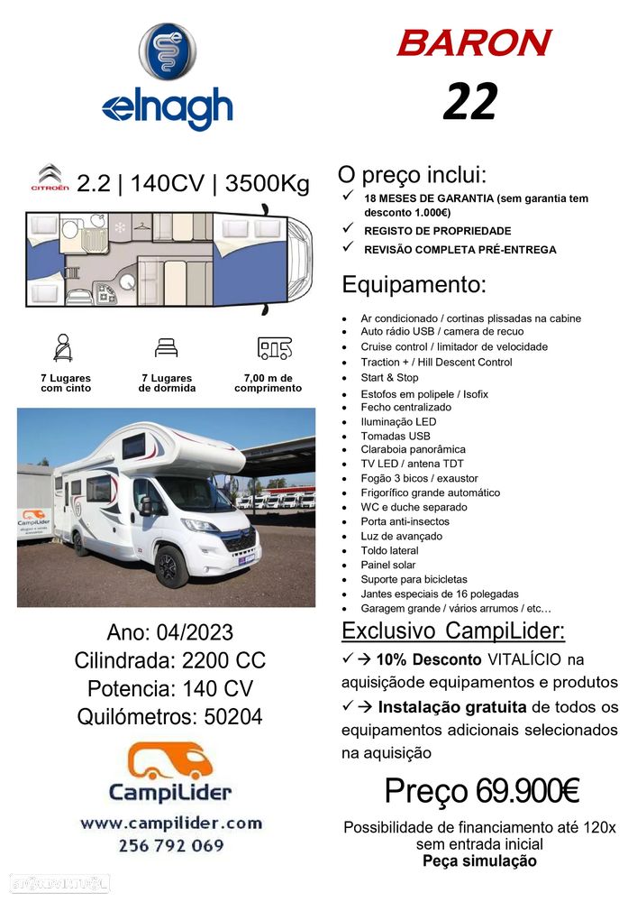 Elnagh Baron 22 *NACIONAL | 7 LUGARES* - 32