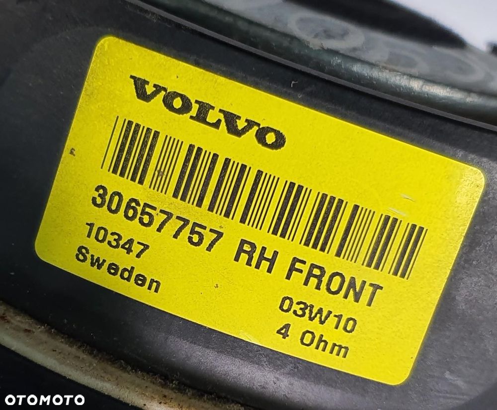 GŁOŚNIK DRZWI PRAWY PRZÓD VOLVO XC90 I 30657757 - 4