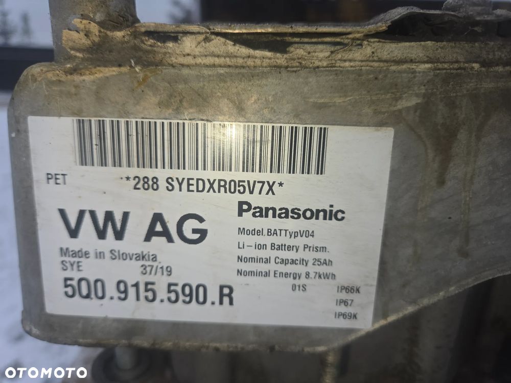 AKUMULATOR WYSOKOWOLTOWY AUDI VW SKODA SEAT 8.7 KWh 5Q0915590R - 4