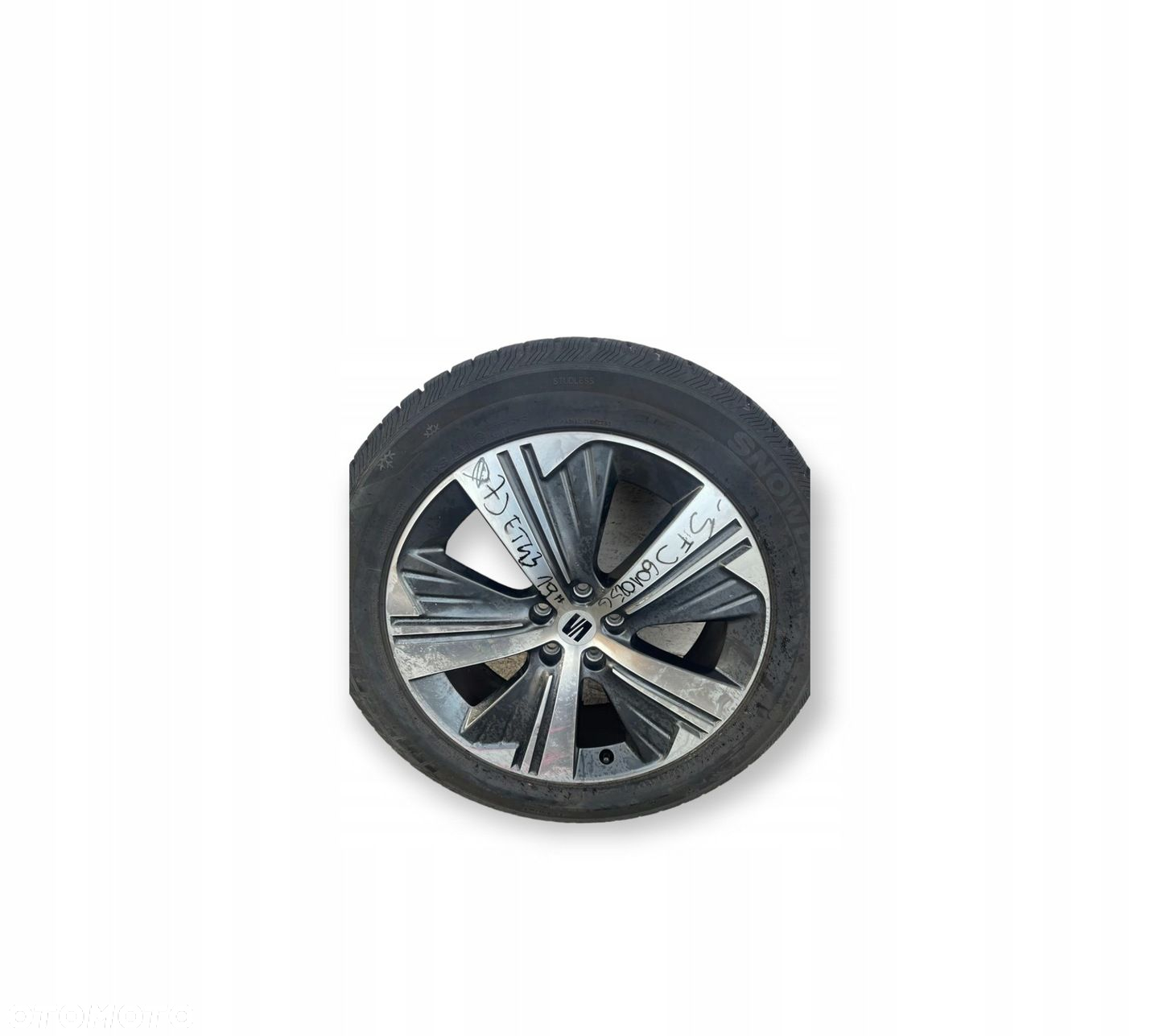 SEAT TARRACO FELGA ALUMINIOWA 7 19 ET43 5X112 - 11