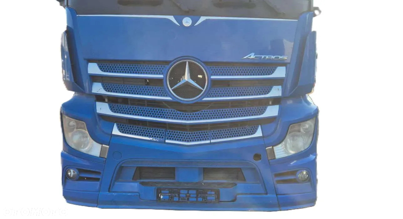 KOMPLETNY PRZÓD MASKA ZDERZAK LAMPA MERCEDES ACTROS MP4  WĄSKA KABINA - 8