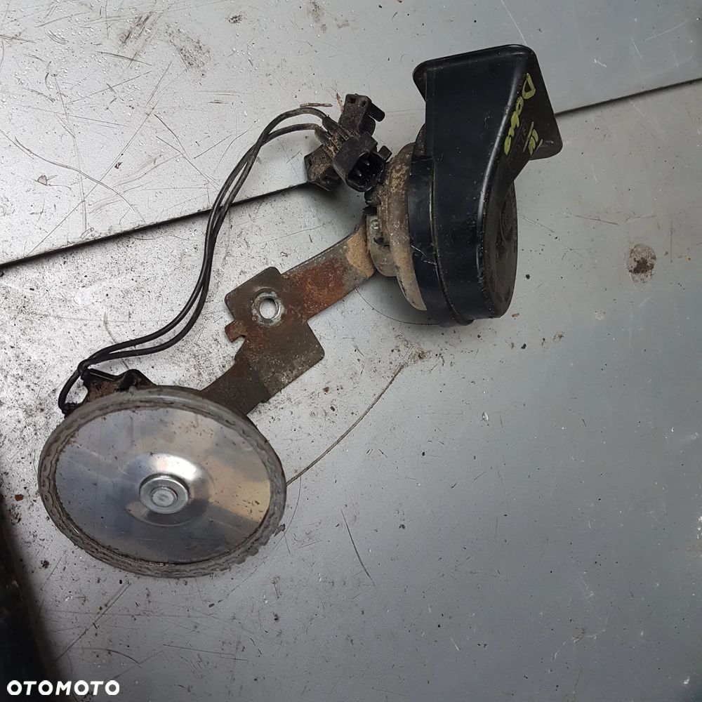 klakson trąbka sygnał dzwiekowy fiat doblo combo fiat 500 l x tipo alfa 500 mito bravo II fiorino - 1