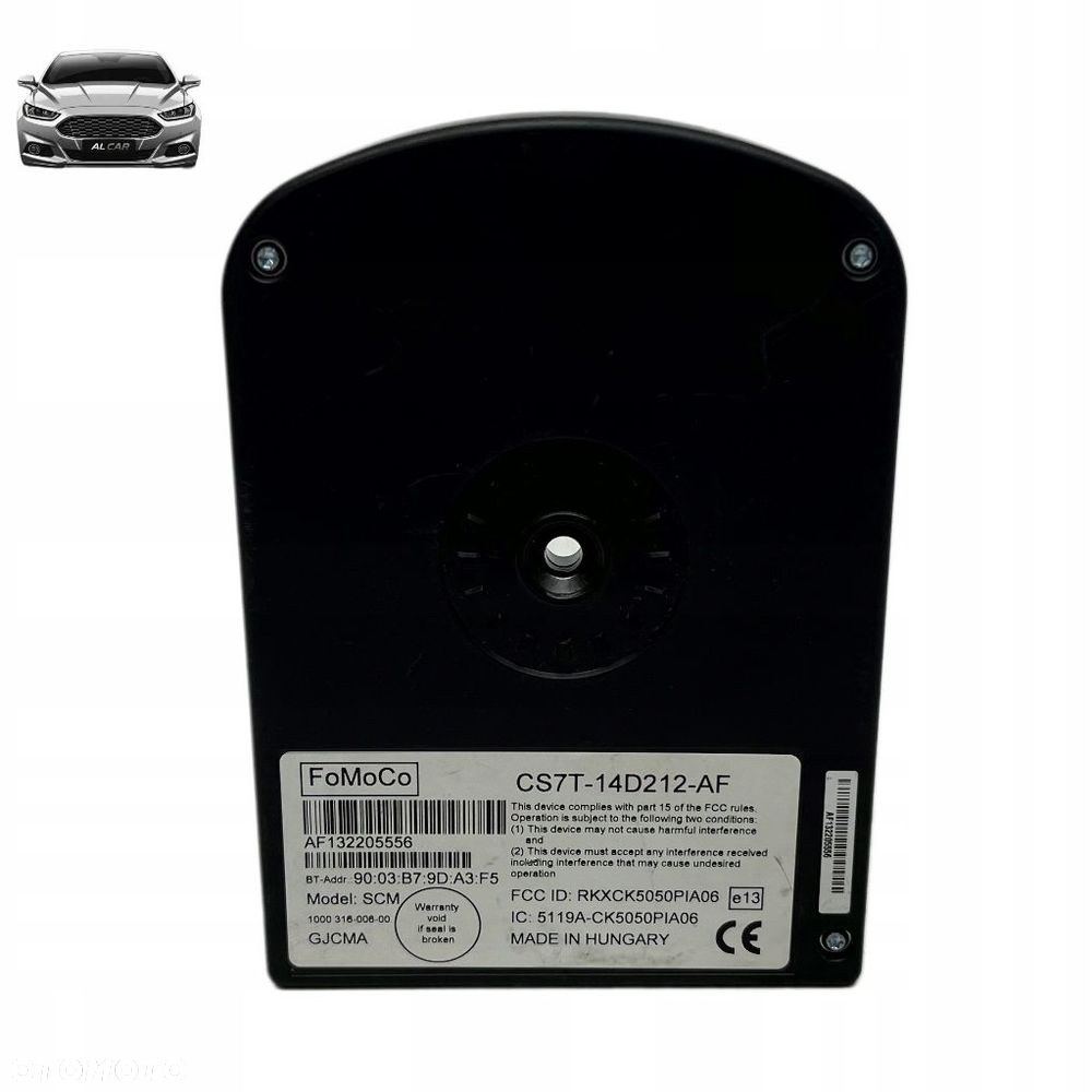 MODUŁ BLUETOOTH MONDEO MK4, S-MAX MK1, FOCUS MK3 CS7T-14D212-AF - 1