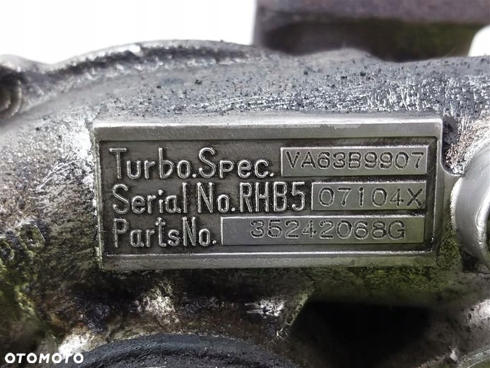 Turbosprężarka turbina Chrysler Voyager III 2,5 D 1995-2000 R VA63B9907 - 2