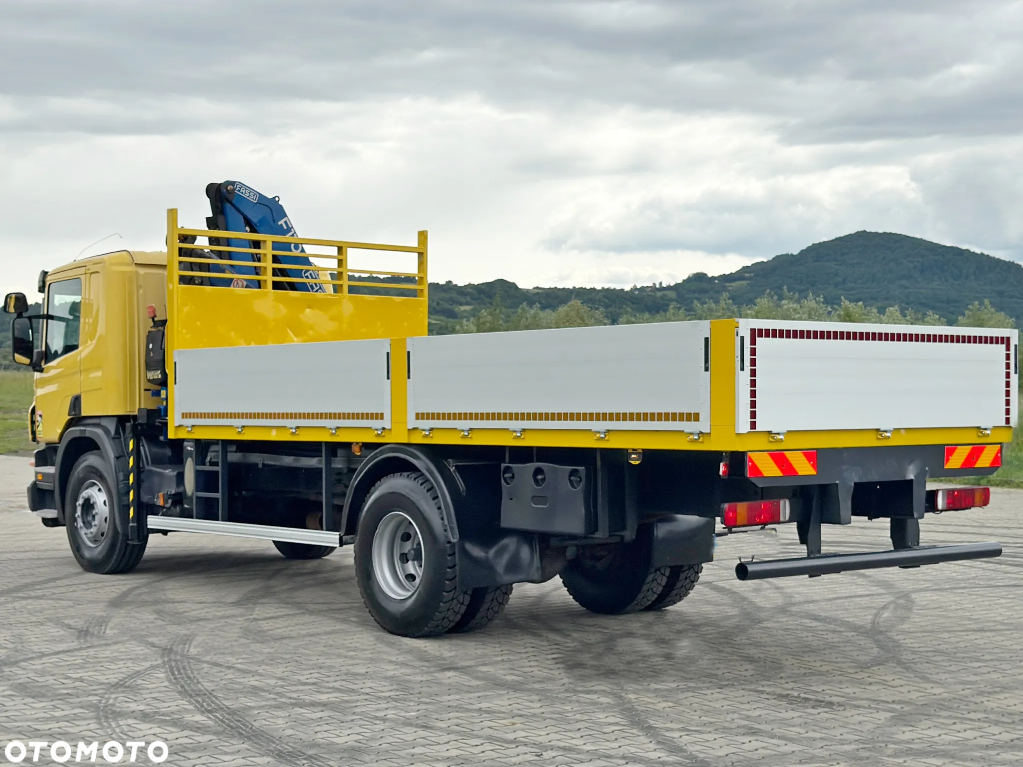Scania P 270 * SKRZYNIA 6,15 m + FASSI F110A.23 + PILOT - 7