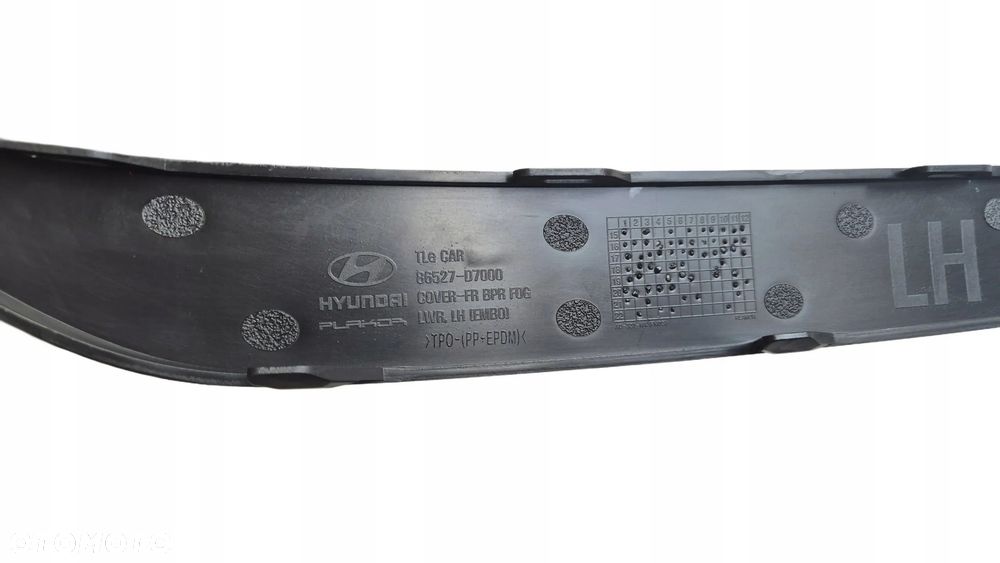 Kratka zaślepka Listwa zderzaka PRZÓD LEWA Hyundai Tucson III 86527-D7000 - 9