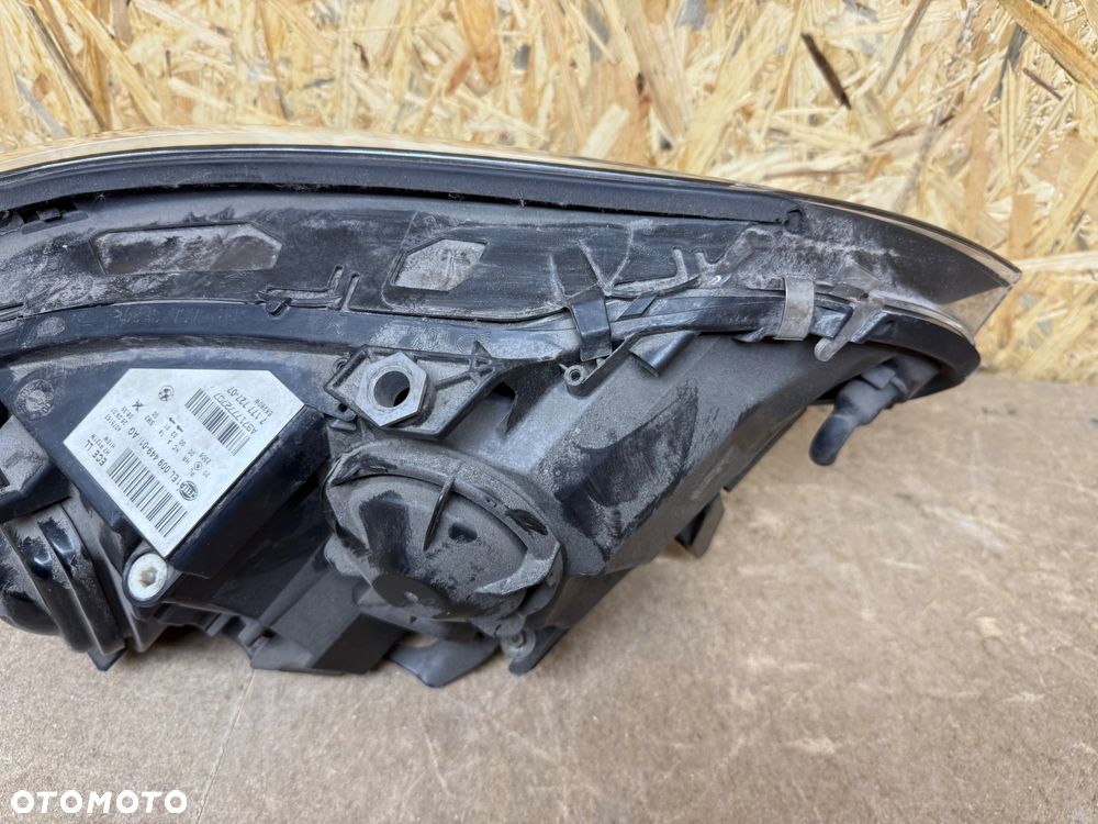 LAMPA LEWA PRZÓD REFLEKTOR LEWY PRZÓD BMW 5 E60 LCI LIFT ZWYKŁA SOCZEWKA H7 7177727 - 7