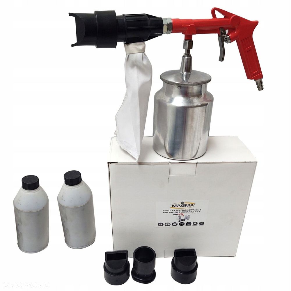 Pistolet do piaskowania z odzyskiem piaskarka - 2