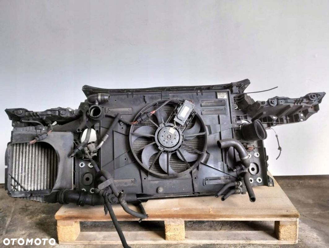 PAS PRZEDNI WZMOCNIENIE CHŁODNICE WENT. VW TOUAREG 7LO805594 7LO121203K - 2