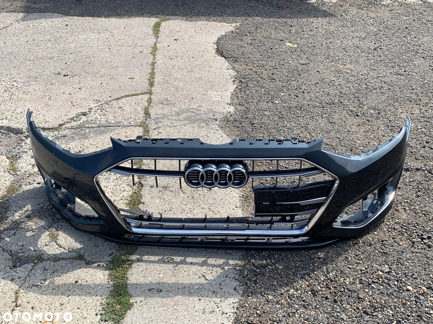 ZDERZAK AUDI A4 B9 LIFT 8W0 19 PRZÓD NR N77 - 9